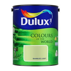 Dulux Colours of the World Bambusz Liget festékes doboz, zöld falfesték.