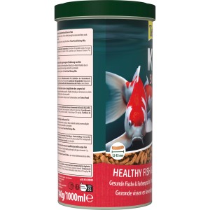 Tetra Pond Koi Sticks 1 l: Fő táplálék Koi pontyoknak, elősegíti a növekedést és a ragyogó színeket.