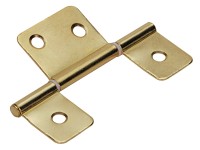 Hettich lamella pánt, 81 x 22 mm, sárgaréz bevonatú acél, 3 db Hettich lamella pánt, 81 x 22 mm, sárgaréz bevonatú acél, 3 db