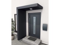 Négyszögletes előtető BS 160 antracit oldalrésszel 160 cm x 90 cm x 14,5 cm Négyszögletes előtető BS 160 antracit oldalrésszel 160 cm x 90 cm x 14,5 cm