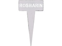 Leszúrható fűszernövény jelölőtábla rozmaring 15 cm fehér Leszúrható fűszernövény jelölőtábla rozmaring 15 cm fehér
