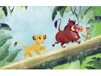 Komar nemszőtt fotótapéta Disney The Lion King Classic Jungle Team színes