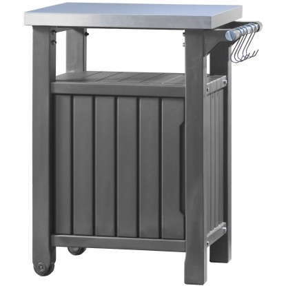 Unity Műanyag Kerti Grill Asztal 105 l