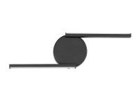 Rábalux Sabira beltéri fali lámpa fekete LED 8W IP20