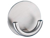 Wenko Rondo öntapadós, matt rozsdamentes acél fali akasztó Wenko Rondo öntapadós, matt rozsdamentes acél fali akasztó