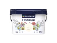 Poli - Farbe Platinum beltéri falfesték diszperziós F20 Fátyolka matt 2,5 l