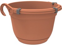 Ebertsankey Original függő virágkosár mérete 26 cm x 18 cm terrakotta