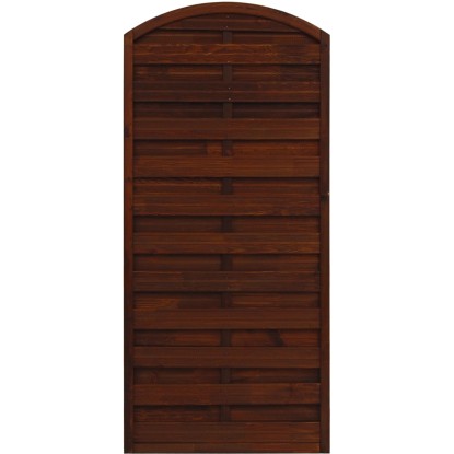 Belátásgátló kerítéselem München barna 180/195 cm x 90 cm FSC®