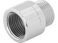 OBI csaphosszabbító 14,9 mm (Rp 3/8) x 16,7 mm (R 3/8) krómozott sárgaréz 15 mm OBI csaphosszabbító 14,9 mm (Rp 3/8) x 16,7 mm (R 3/8) krómozott sárgaréz 15 mm