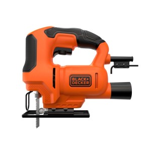 Narancssárga Black+Decker szúrófűrész a pontos vágásokhoz.