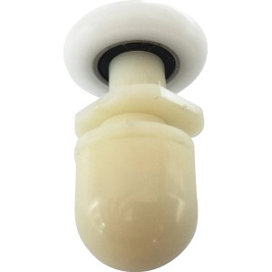 Egyes görgő zuhanykabinokhoz, 4 darabos készlet, 4 mm-es üvegvastagsághoz.
