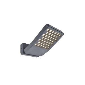 Modern LED kültéri fali lámpa méhsejt mintával a stílusos világításhoz.