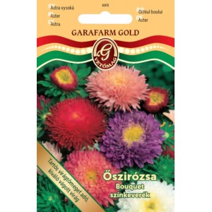 Aster 'Bouquet' vetőmag csomag: Színes keverék a kertbe.