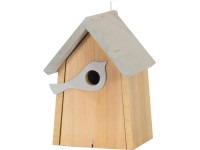 Fészekodú madár mintával FSC  barna-világosszürke