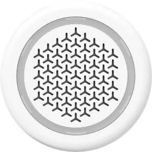 Fehér Hama Smart WiFi riasztó sziréna hanggal és villogó fénnyel riasztórendszerekhez.