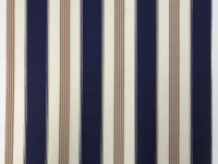 Dekoranyag Dana 140 cm széles, kék csíkos méteráru