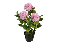 Mica művirág hortenzia cserépben 65 cm átmérő 40 cm rózsaszín Mica művirág hortenzia cserépben 65 cm átmérő 40 cm rózsaszín