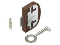 Felcsavarozható zár barna Felcsavarozható zár barna