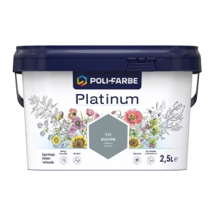 Poli - Farbe Platinum beltéri falfesték S 50 Sulyom matt 2,5 l