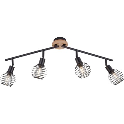 Just Light. Eugen spotlámpa Fa-natúr 92 cm x 24 cm FSC®