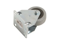 Kettős önbeálló készülékgörgő lemezzel és siklócsapággyal, 50 mm, 45 kg Kettős önbeálló készülékgörgő lemezzel és siklócsapággyal, 50 mm, 45 kg