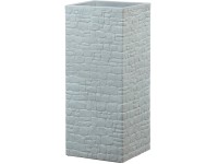 Scheurich Muretto High virágtartó 26 cm x 26 cm x 60 cm Stony Grey Scheurich Muretto High virágtartó 26 cm x 26 cm x 60 cm Stony Grey