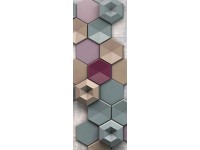 Komar vlies fotótapéta Hexagon 100 cm x 280 cm