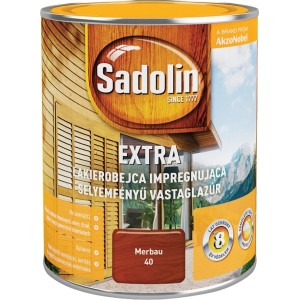 Sadolin időjárásálló festék, Merbau 40 árnyalat, a hosszantartó védelemért.