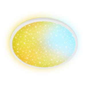 Brilo SLIM AuraGlow LED mennyezeti lámpa fehér 23W 2800lm 4000K 37,5 x 4,5 cm