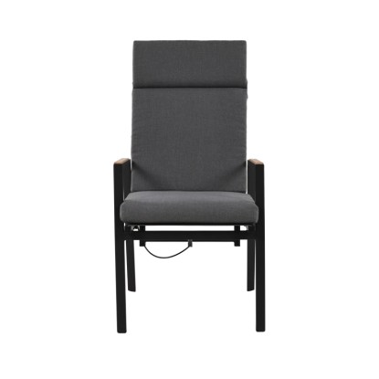 Greemotion Bern kerti szék 56 cm x 105 cm x 68 cm fekete