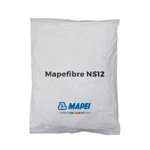 Mapei Mapefibre NS12 zsák, építőipari vegyi termék.