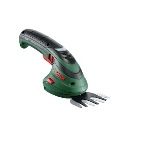 Bosch Isio akkus fűnyíró olló a pontos gyepszélekhez és formázáshoz.