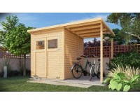 Carlsson kerti faház félnyeregtetővel kezeletlen 323 cm x 180 cm Carlsson kerti faház félnyeregtetővel kezeletlen 323 cm x 180 cm