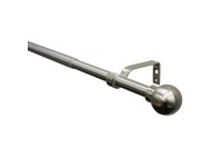 Gardinia stílusos karnisgarnitúra gömb 16/19 mm nemesacél 120-210 cm