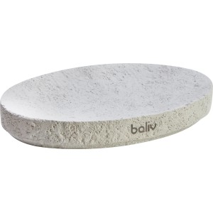 Szürke baliv Cosy Cave szappantartó beton hatású, modern fürdőszobákhoz.