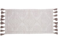 OBI pamut szőnyeg mintás 60 cm x 120 cm bézs-tópszín OBI pamut szőnyeg mintás 60 cm x 120 cm bézs-tópszín