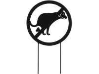 Mica Decorations kutyás földbe szúrható dísz fekete rozsda 18 cm x 29 cm Mica Decorations kutyás földbe szúrható dísz fekete rozsda 18 cm x 29 cm