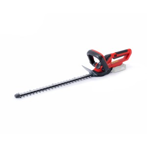 Einhell Power X-Change GC-CH 1855/1 Li Solo akkus sövényvágó, piros/fekete, akkumulátor nélkül. Precíz sövénynyíráshoz.