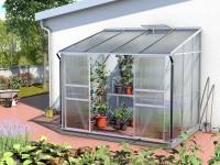 Ida 5200 falhoz támaszkodó melegház 4 mm-es légkamrás lemez fényes alumínium