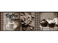 Cook&Wash Coffee konyhai szőnyeg barna 50 cm x 150 cm