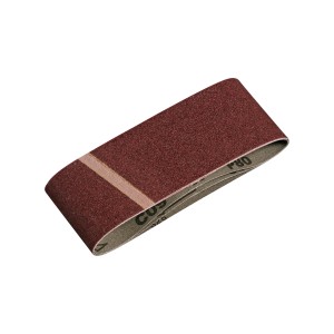 LUX csiszolószalag K80, 75x457mm, szalagcsiszolóhoz. Fa, fém és festék csiszolásához.