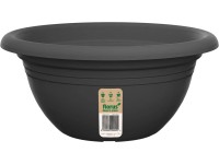 Florus Mediterran virágtál 30 cm antracit