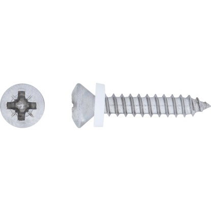 LUX-TOOLS lencsefejű ablakpárkánycsavar PZ-behajtás 3,9 mm x 16 mm nemesacél 10