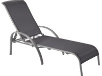 OBI Vigo napozóágy  fekete