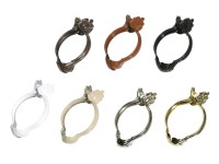 Karika csipesz barna