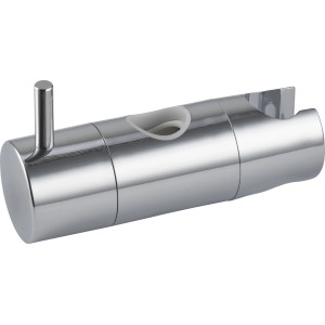 Króm baliv zuhanytartó váltótüskével zuhanyrúdhoz (Ø 18 mm).