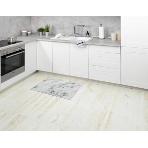 Többszínű Wenko Marble fürdőszobaszőnyeg (50x80 cm) műanyagból a fürdőszobában.