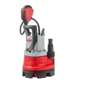 Al-Ko Drain 9500 Easy búvárszivattyú, elektromos szivattyú tiszta és szennyezett vízhez, piros/szürke.