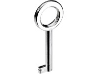 Hettich hornyolt tollas kulcs, acél, fényesen nikkelezett Hettich hornyolt tollas kulcs, acél, fényesen nikkelezett