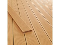 WPC teraszpadló 2,1 cm x 14,5 cm x 200 cm világos tölgy WPC teraszpadló 2,1 cm x 14,5 cm x 200 cm világos tölgy